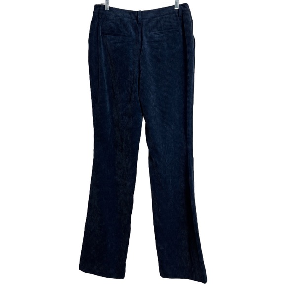 Anine Bing Jocelyn Side Slit Corduroy Trouser Pants Size Medium - Picture 4 of 16